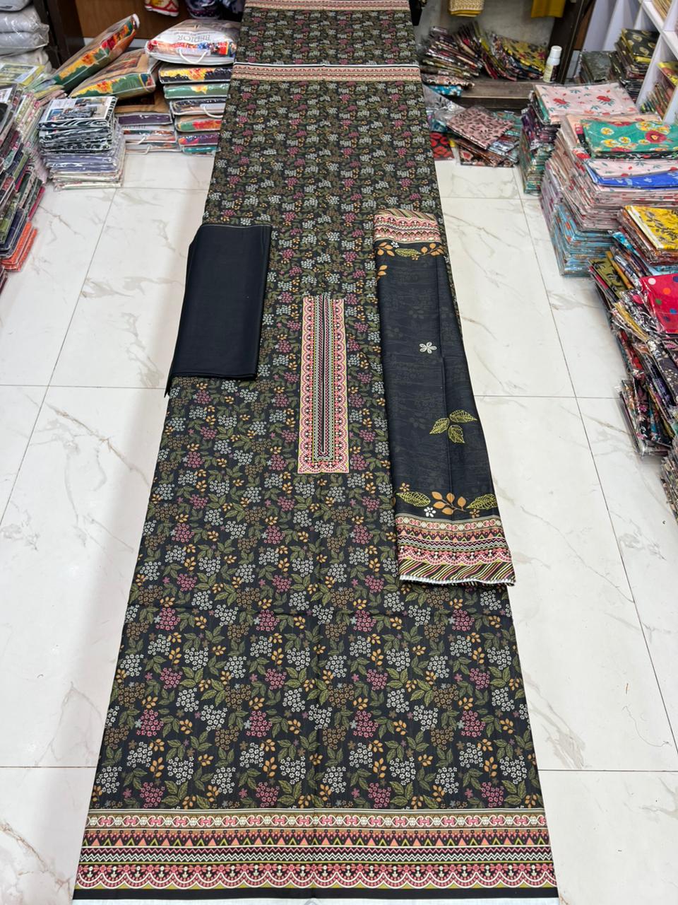 Premium Noor Classic 3PC Summer Lawn – Perfect Summer