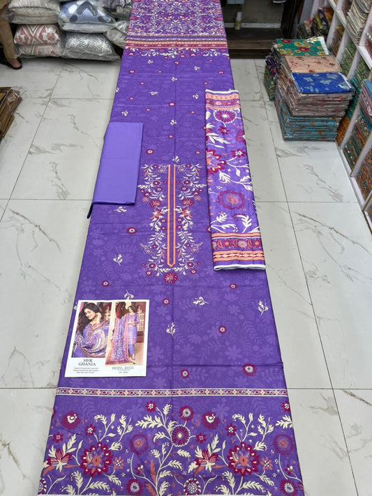 GHANIA PREMIUM LAWN 3PC | Original lawn 3PC