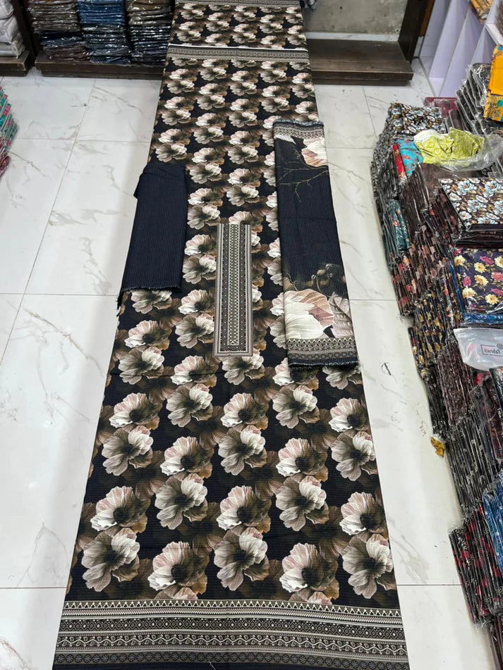 🔥 Fancy Karandi 3PC Winter Collection Launched! 🔥