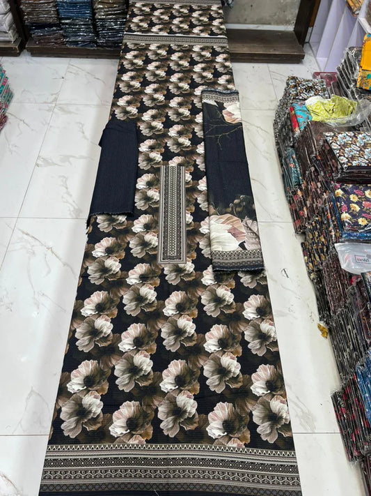 🔥 Fancy Karandi 3PC Winter Collection Launched! 🔥
