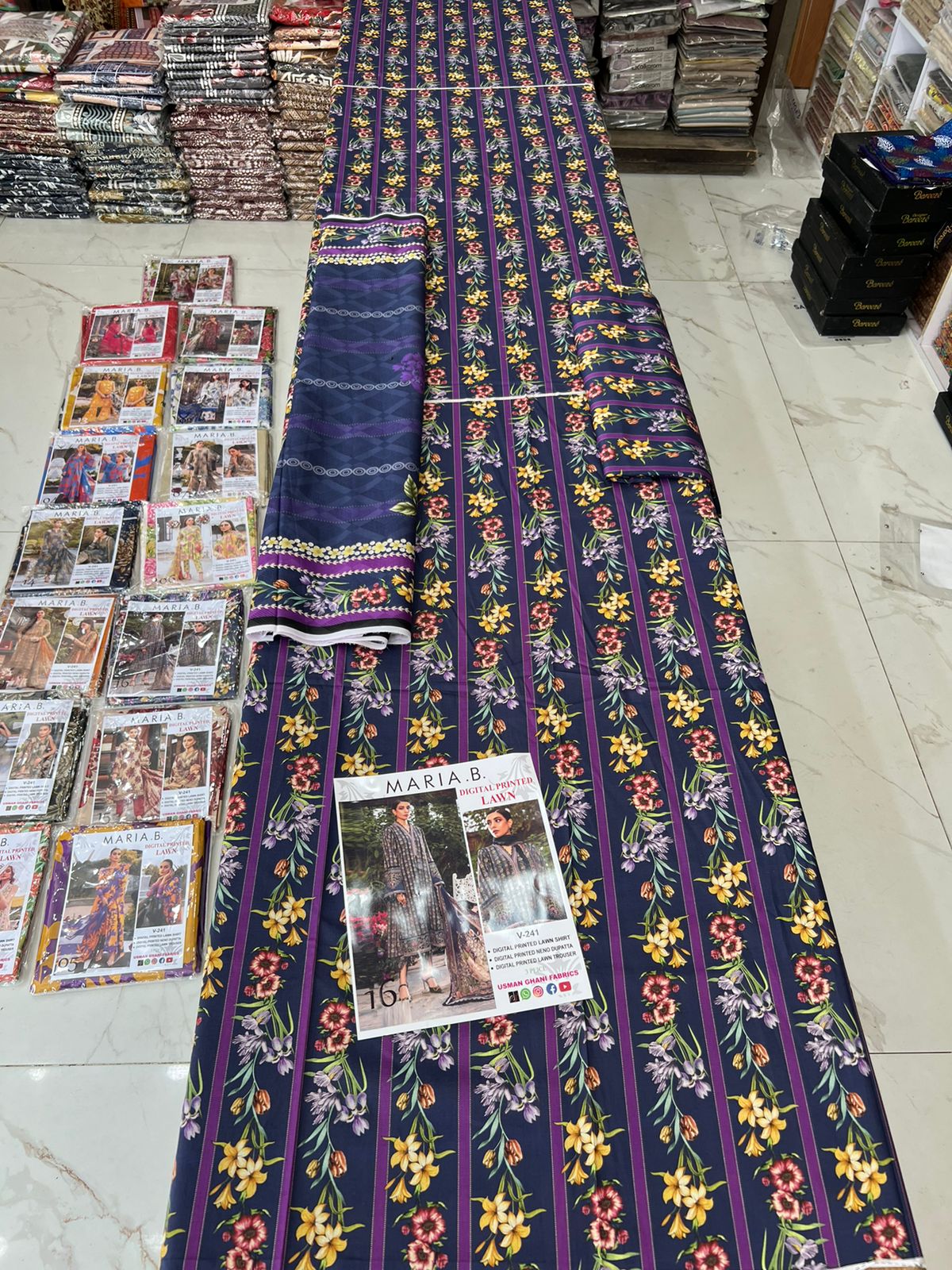 Vol 341 Maria B Lawn – Digital Printed 3PC | Bana Dora Quality