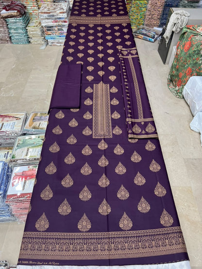 GUL-E-JAAN MARINA WOOL PRINTED 3PC