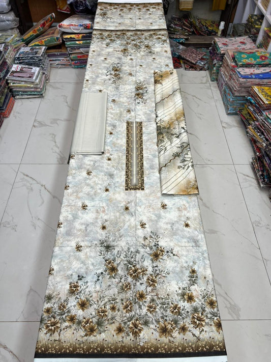 Premium Noor Classic 3PC Summer Lawn – Perfect Summer