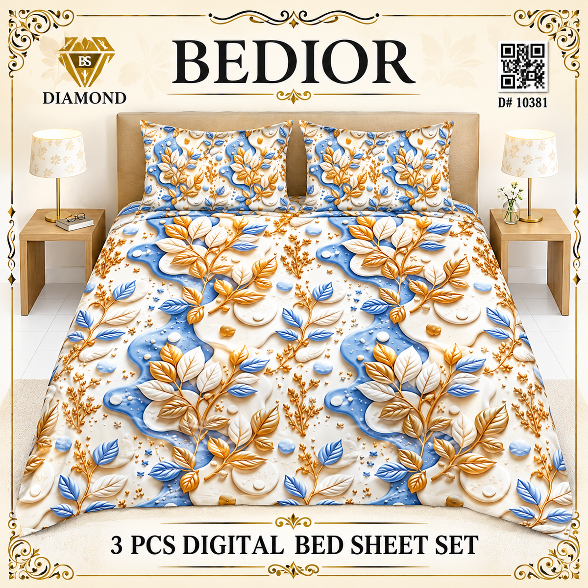 3 PC BEDDING COLLECTION 10381
