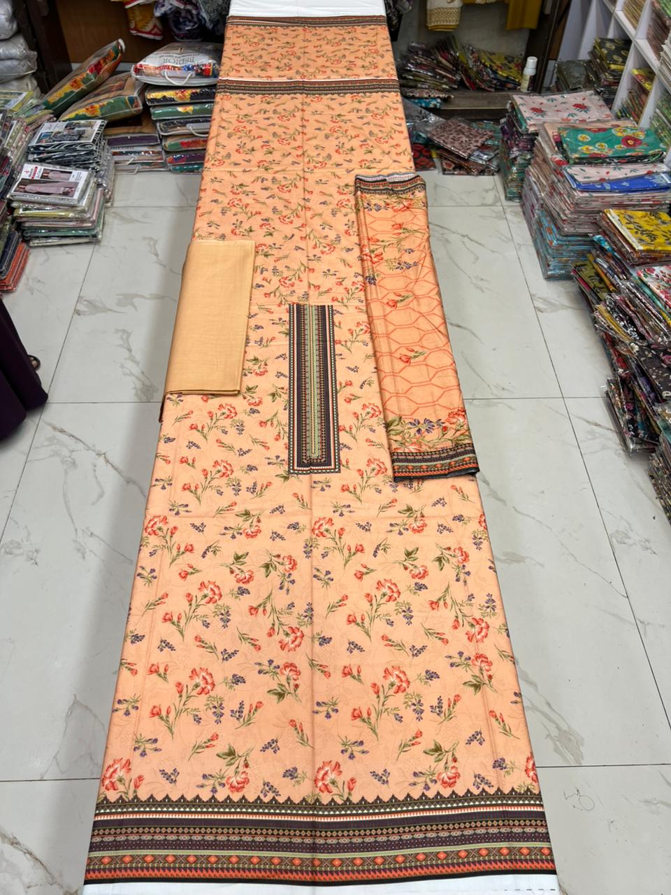 Premium Noor Classic 3PC Summer Lawn – Perfect Summer