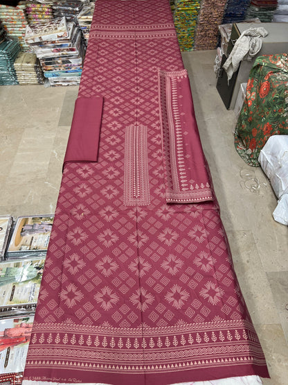 GUL-E-JAAN MARINA WOOL PRINTED 3PC