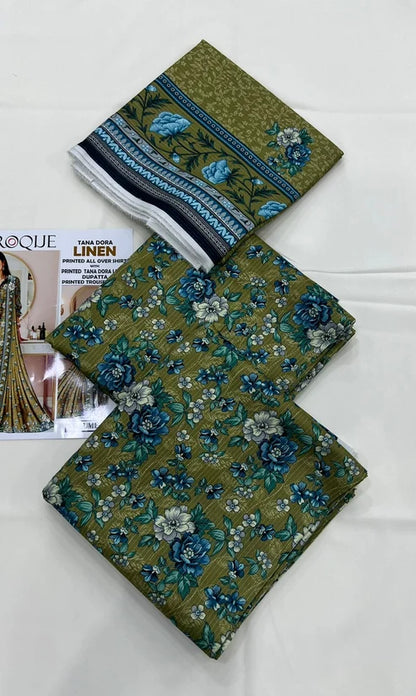 Baroque Doria linen 3PC Set