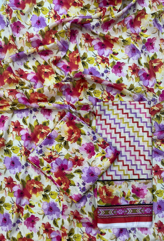BAROQUE BANA DORA LAWN 3PC