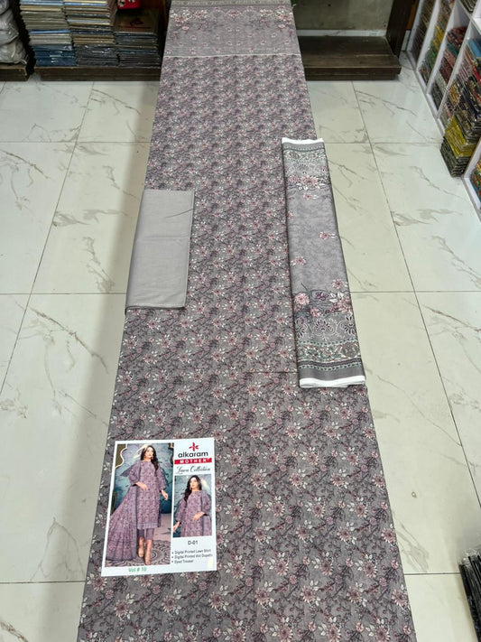 Alkaram Mother Collection 3PC