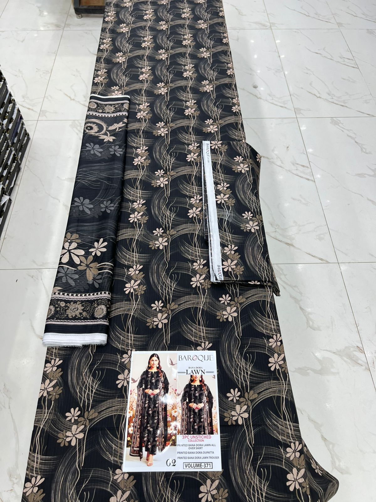 Baroque Bana Dora Lawn 3PC