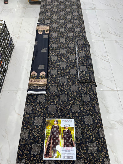 Baroque Bana Dora Lawn 3PC