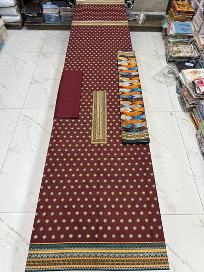Dastaan 3Pc printed lawn