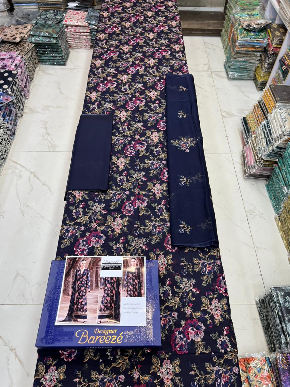 Bareeze Exclusive Lawn Collection 2026 – Premium EMB 3PC