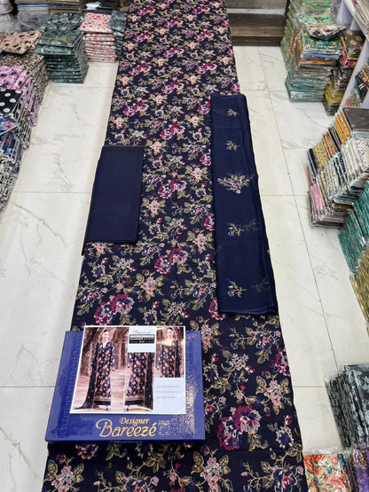 Bareeze Exclusive Lawn Collection 2026 – Premium EMB 3PC