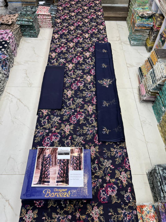 Bareeze Exclusive Lawn Collection 2026 – Premium EMB 3PC