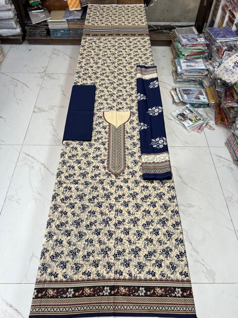 Premium Noor Classic Lawn 3PC – Digital Printed Summer Collection