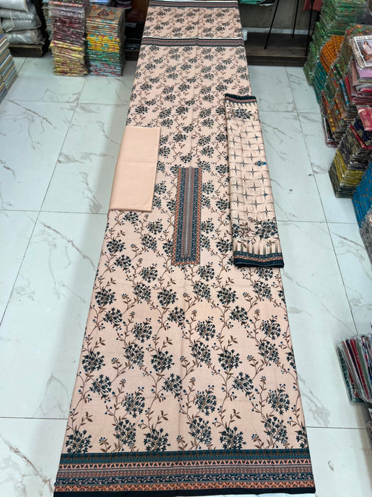 Dastaan 3Pc printed lawn