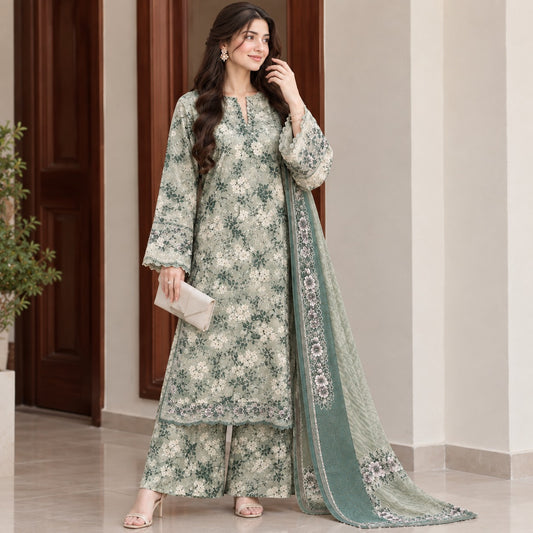 BAROQUE SLUB LINEN 3PC