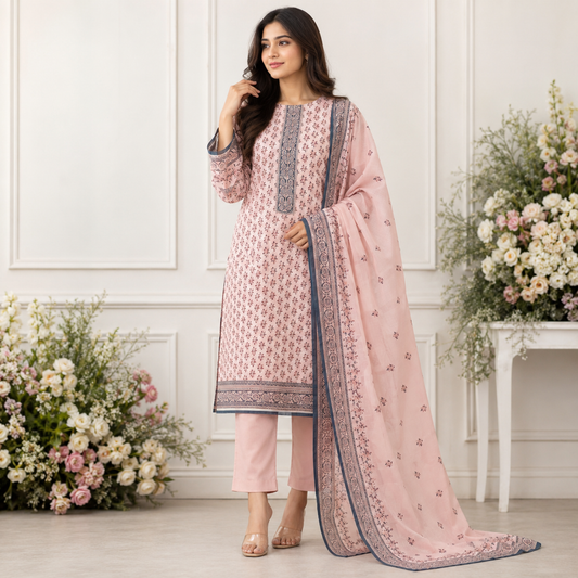 Minakari Lawn 3PC – Adorable Summer Collection