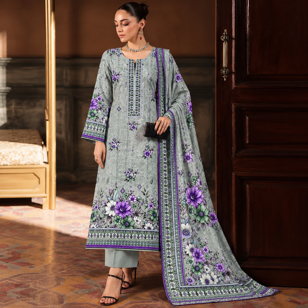 Premium Khaddar 3pc