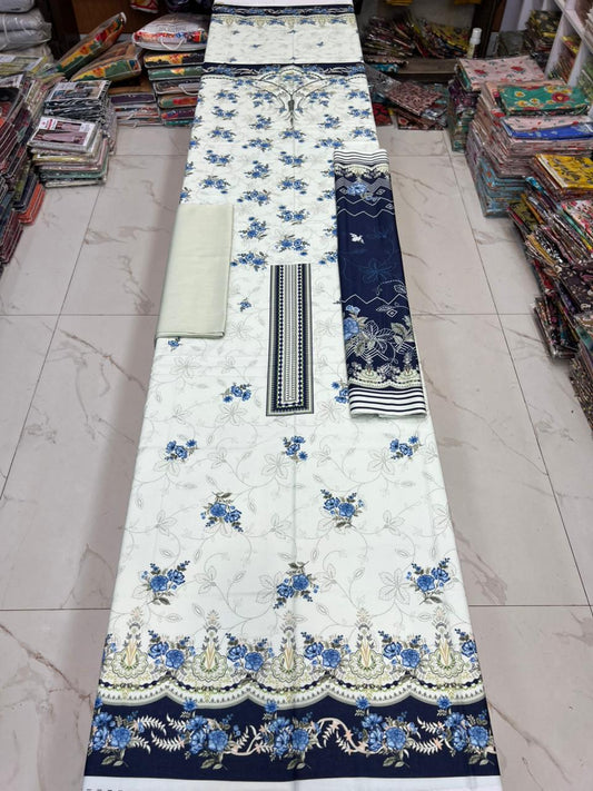 Premium Noor Classic 3PC Summer Lawn – Perfect Summer