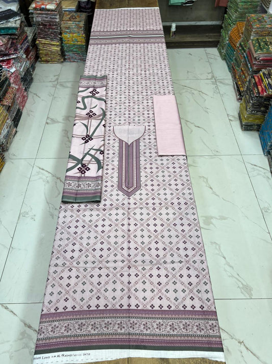 Premium Noor Classic 3PC Summer Lawn – Perfect Summer Wear