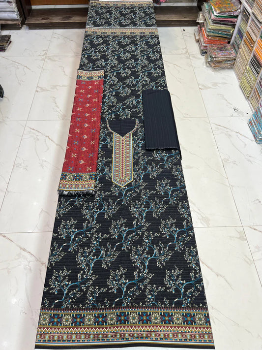 🔥 Fancy Karandi 3PC Winter Collection Launched! 🔥