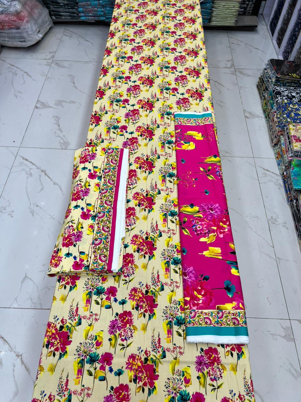 Bareeze Printed Cotton 3PC