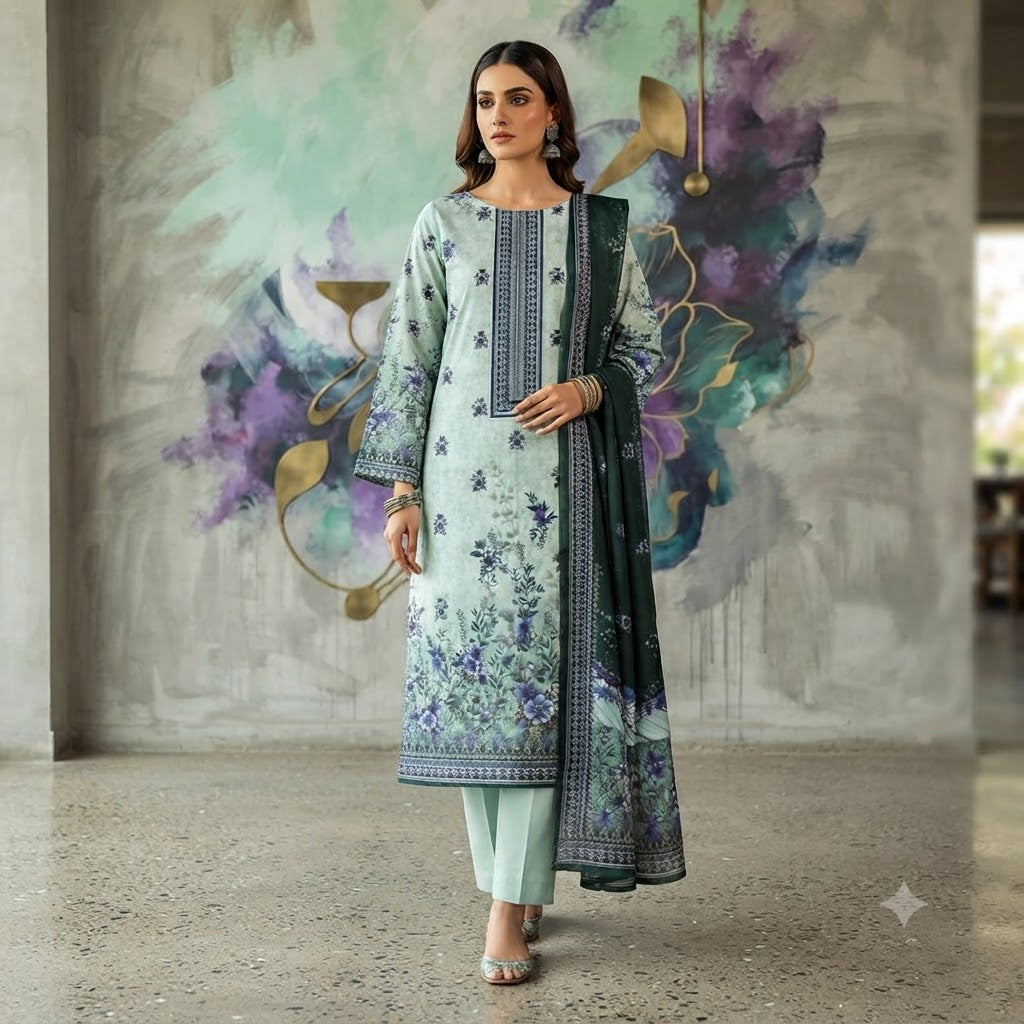 Noor Premium Lawn 3PC
