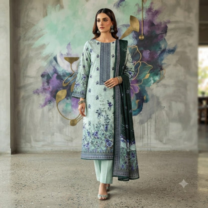 Noor Premium Lawn 3PC