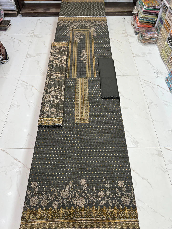 🔥 Fancy Karandi 3PC Winter Collection Launched! 🔥