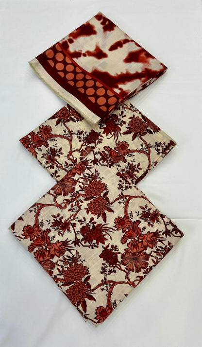 Branded Classic Khaddar 3PC