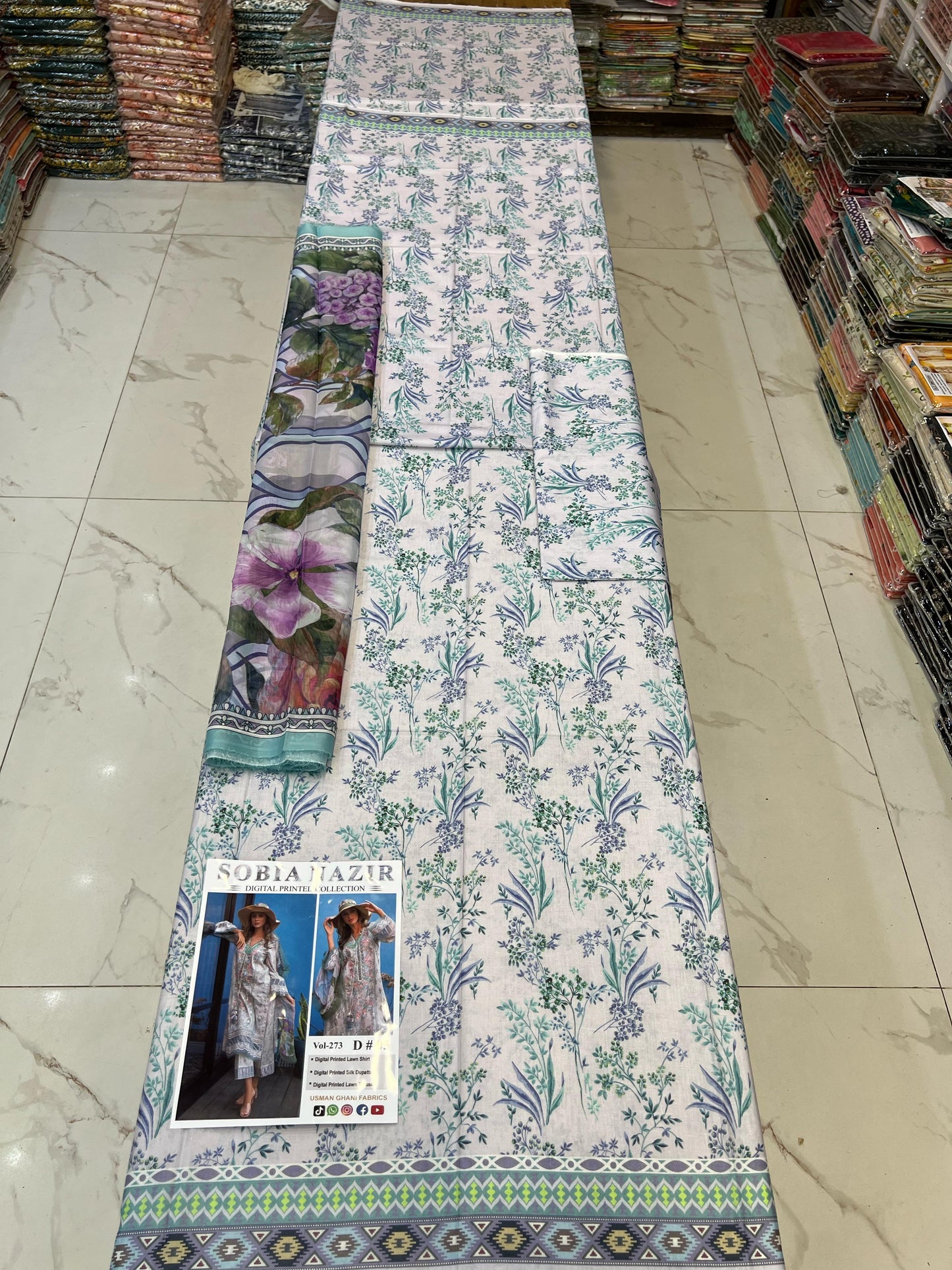 Sobia Nazir LAWN 3Pc Suit