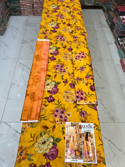 IZNIK BANA DORA LAWN 3pc Suit