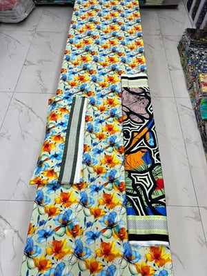Bareeze Printed Linen 3PC