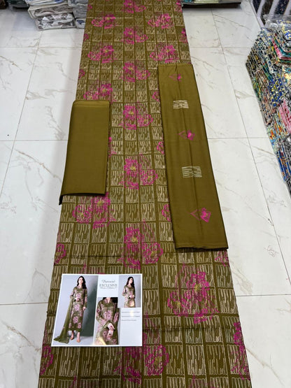 Bareeze karandi Embroidered 3PC