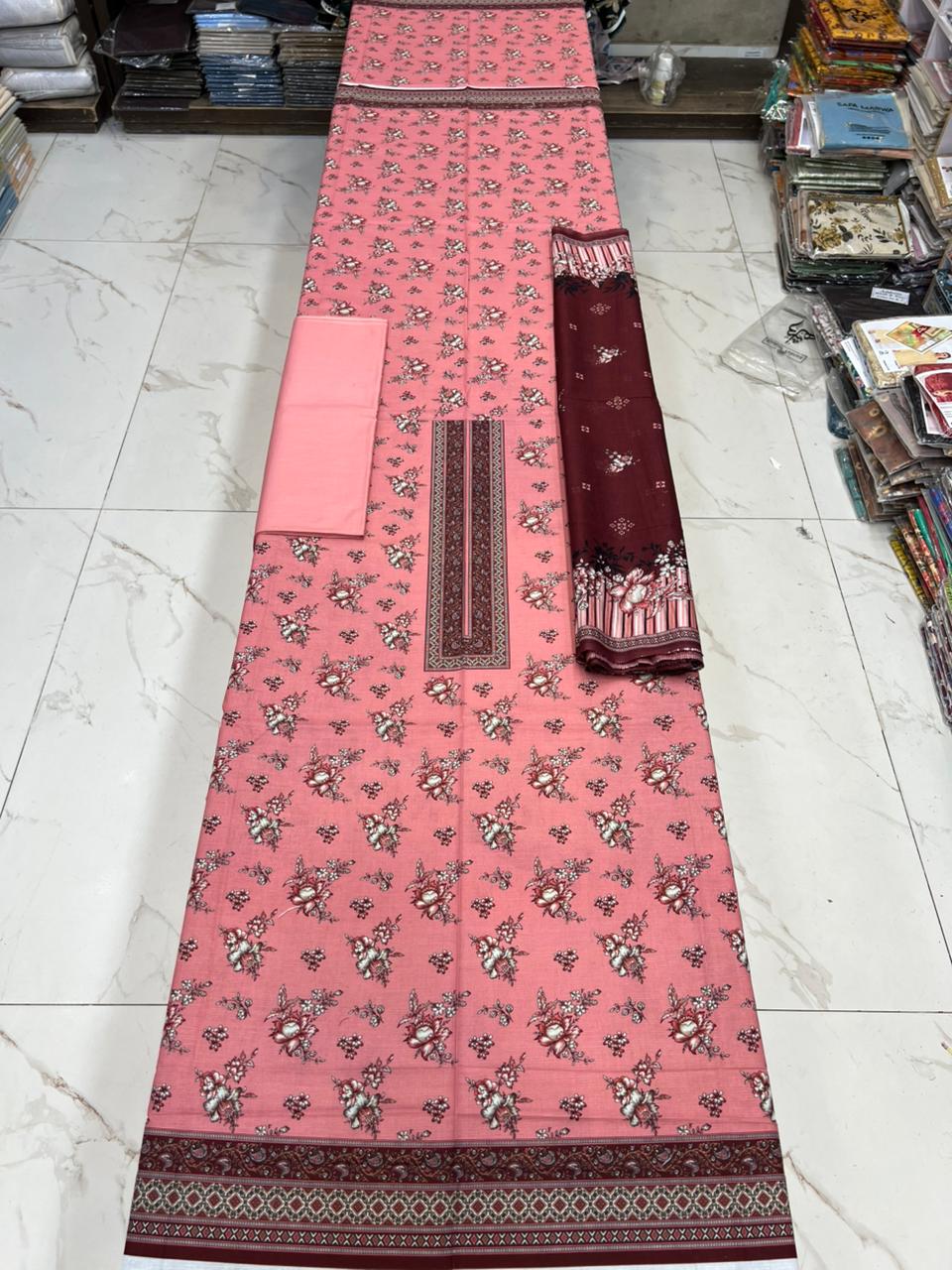 Dastaan 3Pc printed lawn