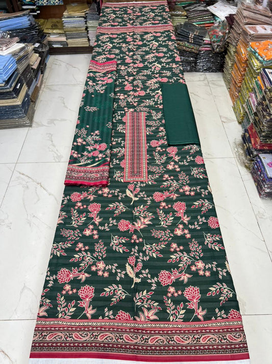 Sharjeena Lawn 3PC Set – Fancy Digital Printed Fabric