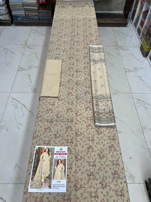Alkaram Mother Collection 3PC