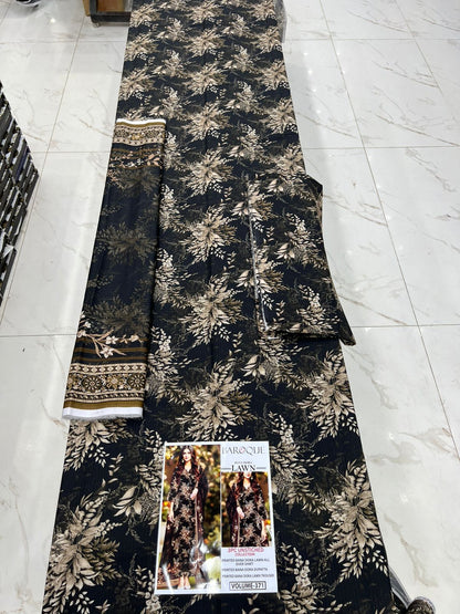 Baroque Bana Dora Lawn 3PC