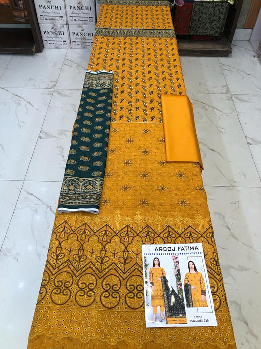 Arooj Fatima Luxury Boring Embroidery Collection