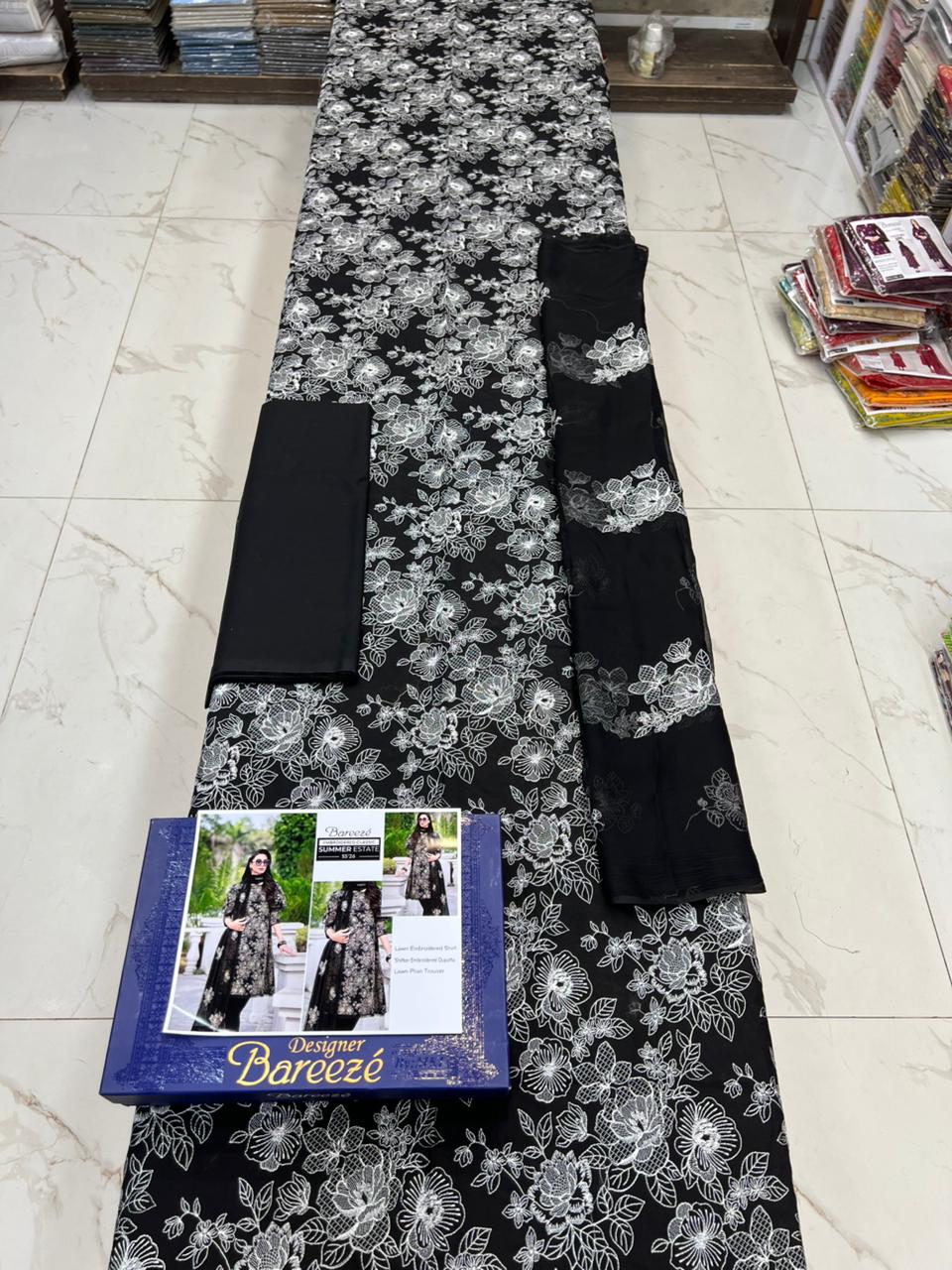 Bareeze Exclusive Lawn Collection 2026 – Premium EMB 3PC
