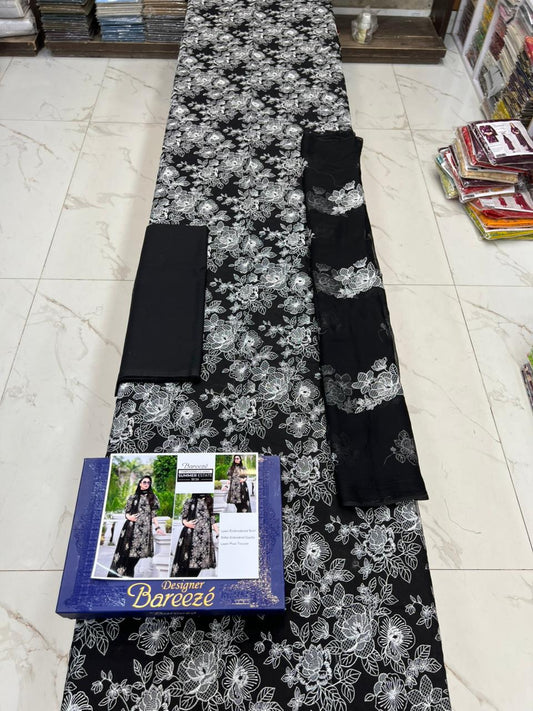 Bareeze Exclusive Lawn Collection 2026 – Premium EMB 3PC