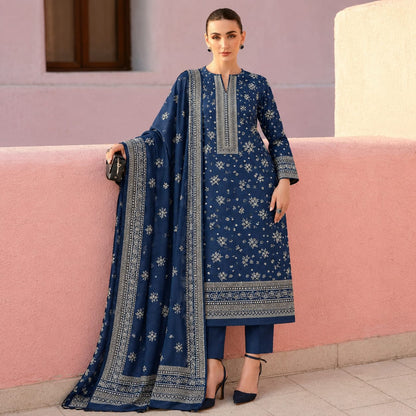 GUL-E-JAAN MARINA WOOL PRINTED 3PC