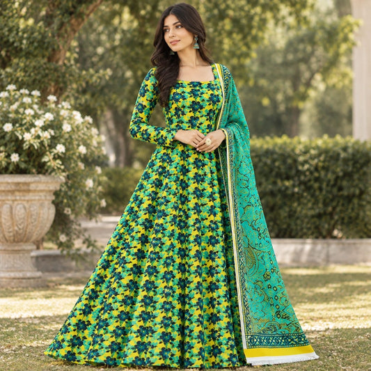 Bareeze Printed Linen 3PC