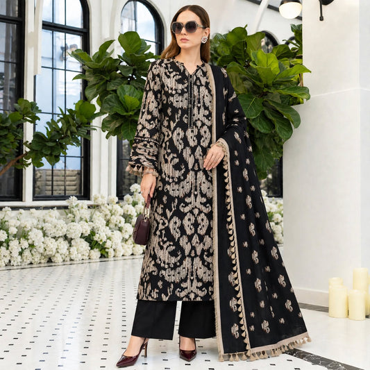 Branded Classic Khaddar 3PC