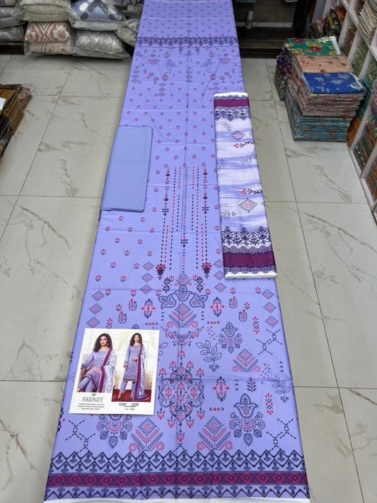 FRENZY PREMIUM LAWN 3PC | Original lawn 3PC