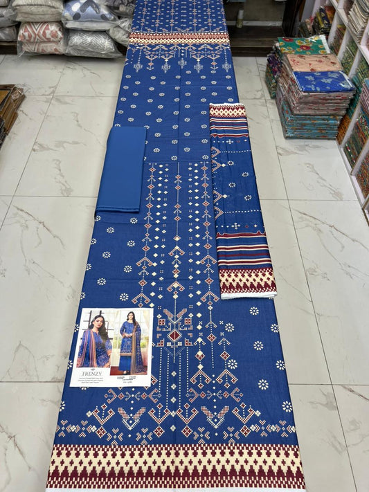 FRENZY PREMIUM LAWN 3PC | Original lawn 3PC