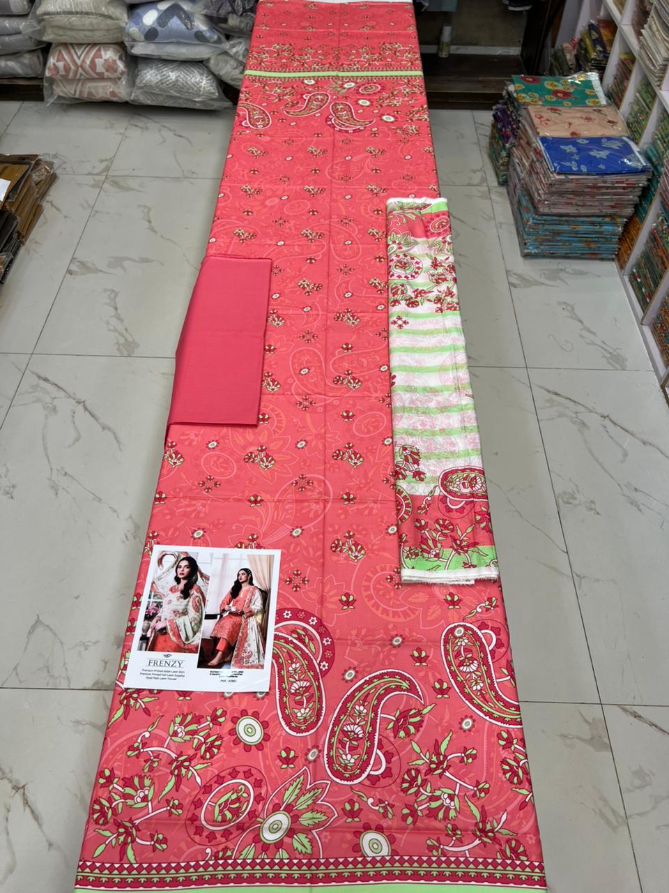 FRENZY PREMIUM LAWN 3PC | Original lawn 3PC