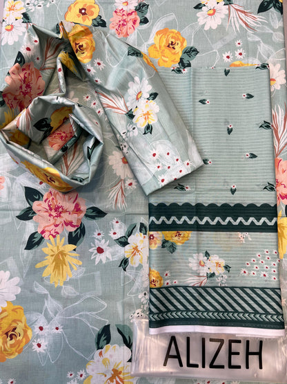 ALIZEH LAWN 3PC SUIT